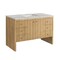 James Martin Vanities Hudson 48in Single Vanity, Light Natural Oak w/ 3 CM Eternal Jasmine Pearl Top 435-V48-LNO-3EJP - alternate 2